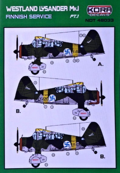 1/48 Westland Lysander Mk.I Finnish Service Part 1