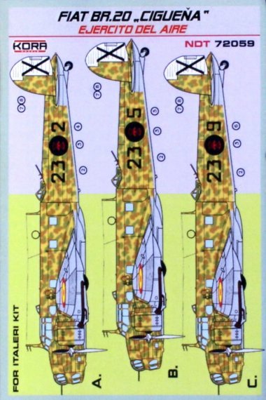1/72 Fiat BR.20 Ejercito del Aire