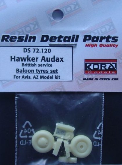 1/72 Hawker Audax British  Balloon tyres set (AZ)