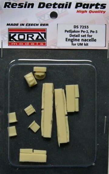1/72 Petljakov Pe-2/Pe-3  Engine nacelle (UMM)