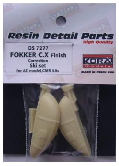 1/72 Fokker C.X Finnish Correct Ski set (AZ,CMR)