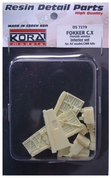 1/72 Fokker C.X Finnish service Interior Set (CMR)