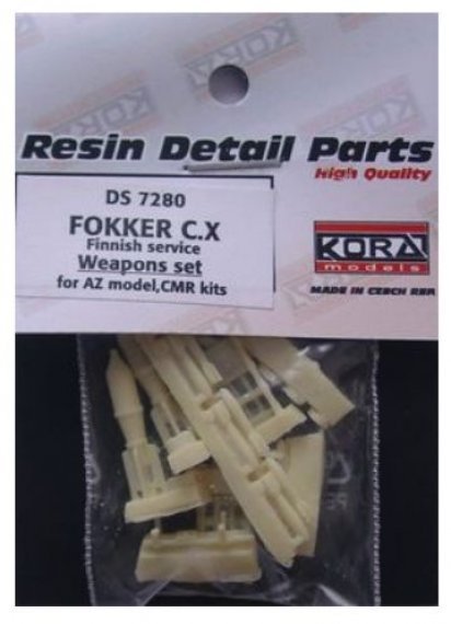 1/72 Fokker C.X Finnish  Weapons set (AZ,CMR)
