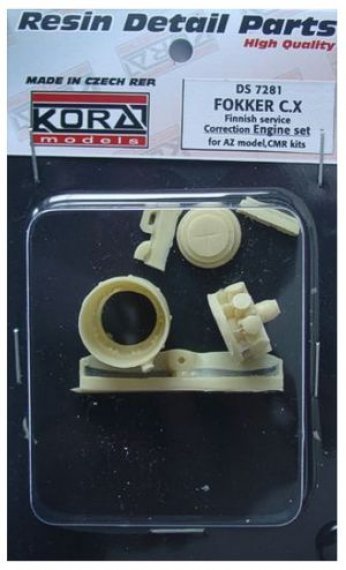 1/72 Fokker C.X Finnish service Engine Set (CMR)