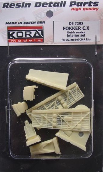 1/72 Fokker C.X Dutch  Interior Set (AZ/CMR)