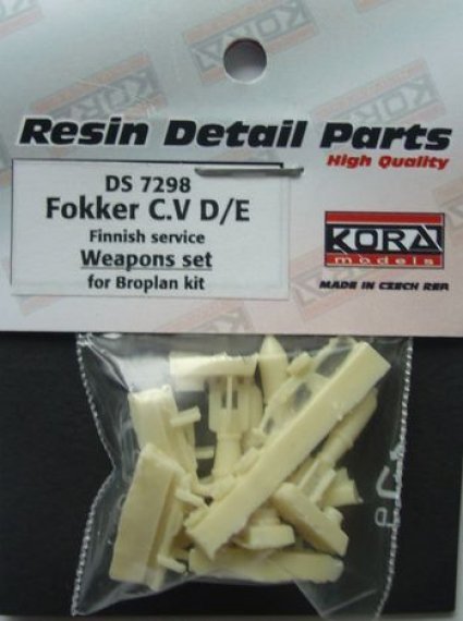 1/72 Fokker C.V D/E Finnish  Weapons set (BRO)