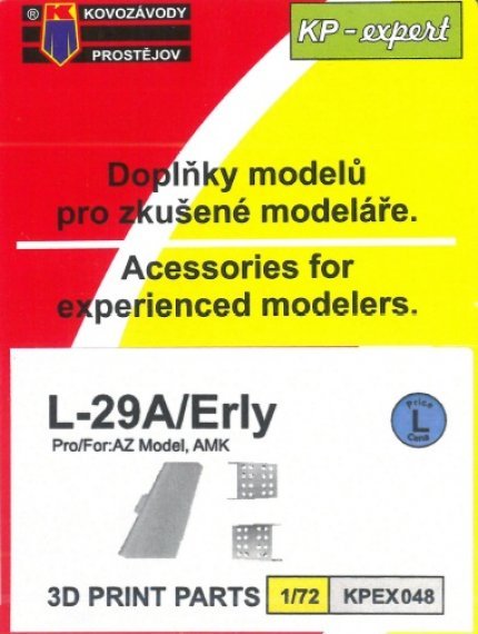 Kovozavody Prostejov L-29A Early Series 1/72 Pi�ces 3D