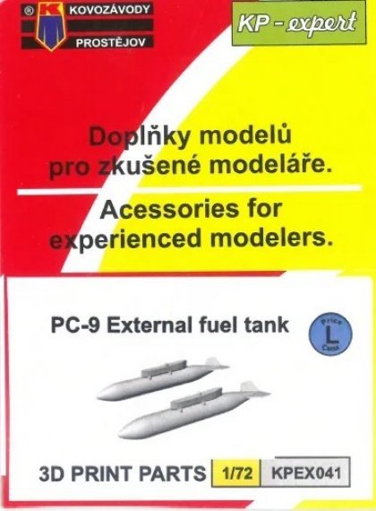 1/72 PC-9 external fuel tanks