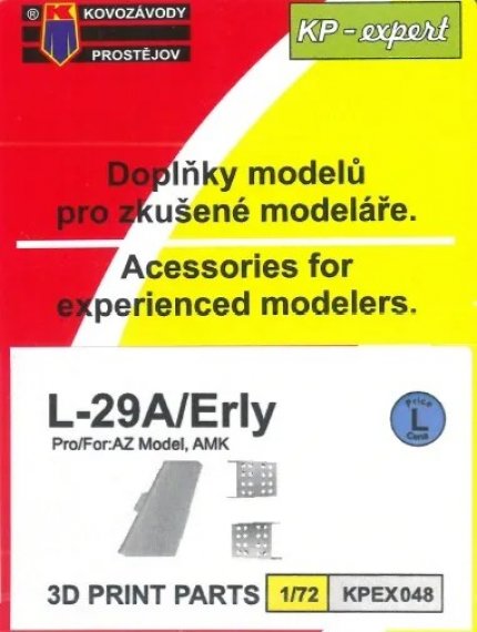 1/72 L-29A/early 3D parts AMK/AZ Models
