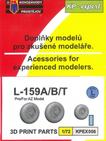 1/72 Aero Aero L-159 3D wheels 3D printed parts for AZ