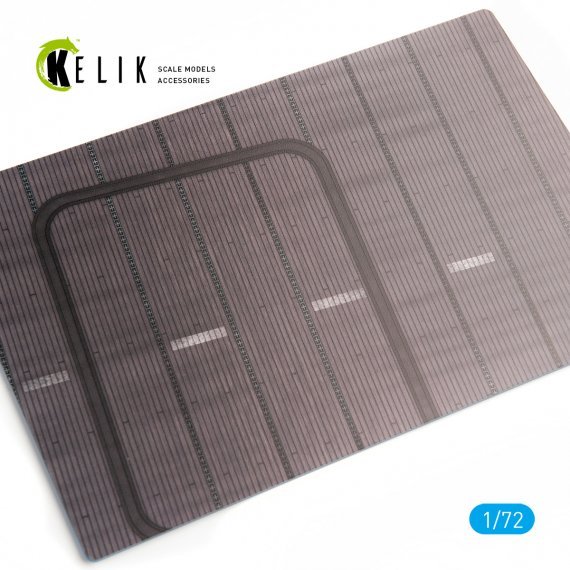 1/72 Uss Saratoga CV-3 Carier 1943 Base Acrylic 3 mm