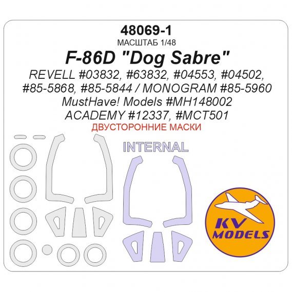 1/48 North-American F-86D Dog Sabre for Revell