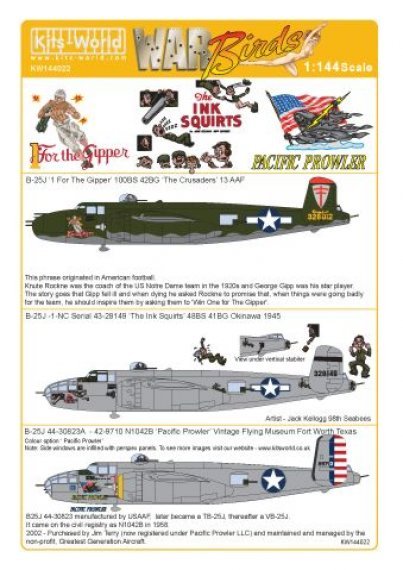 1/144 North-American B-25J Mitchell