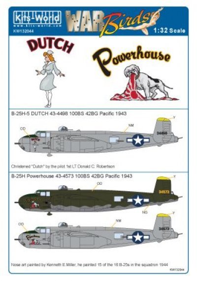 1/32 B-25H-5 43-4573 'Power House'