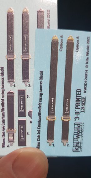 1/24 Willans Club 4X4 Caterham Super Seven Black