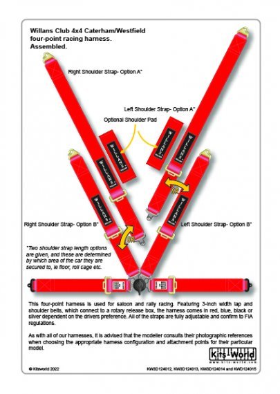 1/24 Willans Club 4X4 Caterham Super Seven Silver