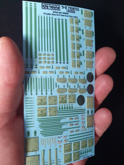 1/35 1-35th scale British Army Webbing-P37 Pattern Blanco No.97