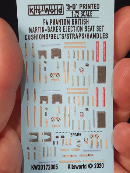 1/72 F-4 Phantom II UK Martin Baker Ejection seat detail set