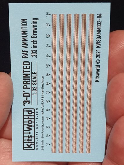 1/32 Raf Ammunition belts .303 inch 900 rounds