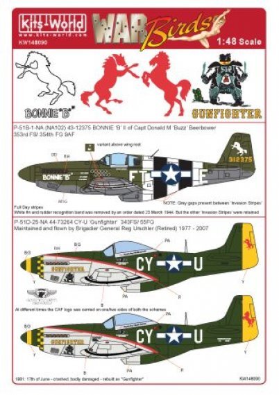 1/48 North-American P-51B-1-NA