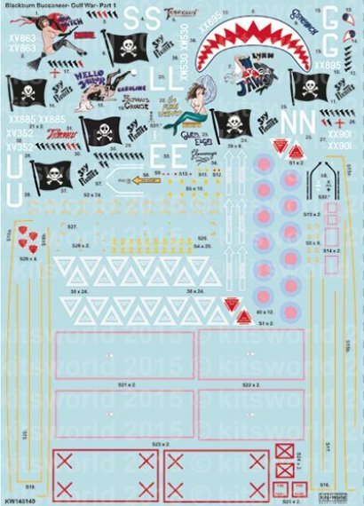 1/48 Gulf War Part One  Blackburn Buccaneers 1991  2016