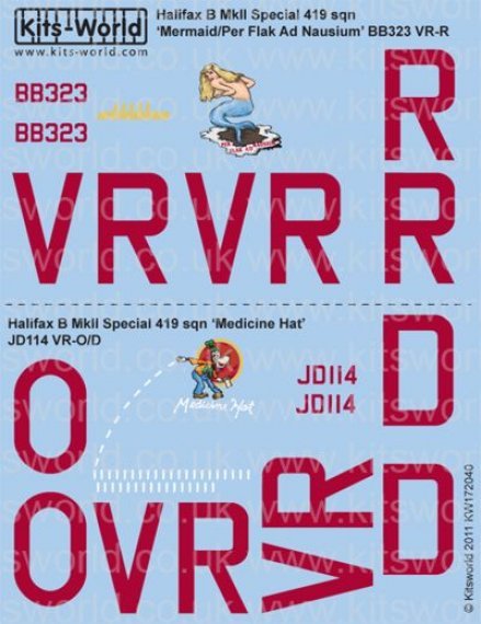 1/72 Handley Page Halifax Mk.II Special