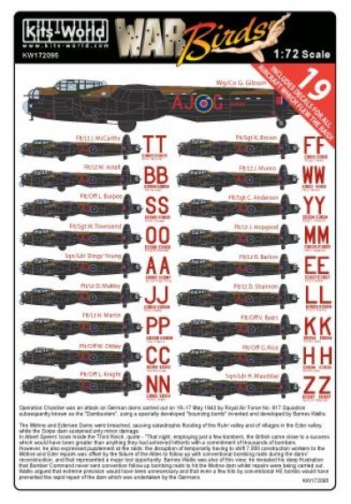 1/72 70th Dambusters Anniversary Operation 'Chastise'