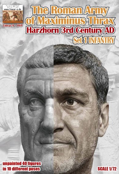 1/72 The Roman Army 3rd Century AD. Set 2 Infantry