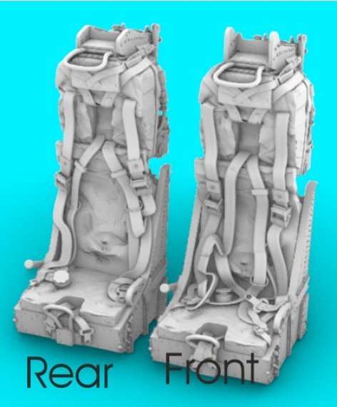 1/72 MB-326 seats, 2 pcs. LF MODEL