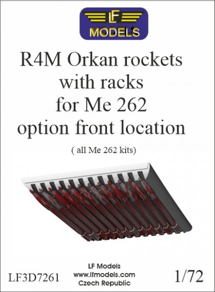 LF Model 1/72 Roquettes R4M Orkan avec r�teliers avant