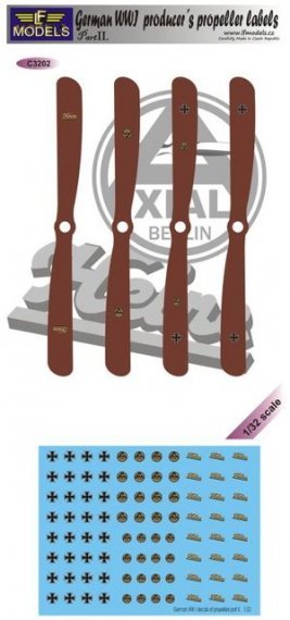 1/32 Decals German WWI propeller labels  Part II