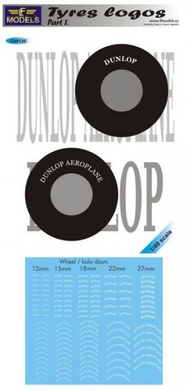 1/48 Decals Tyres logos  Part I.
