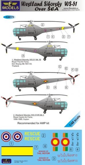 1/48 Westland Sikorsky WS-51 over Sea