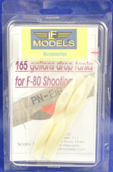 1/72 Drop tanks for F-80 Shooting Star