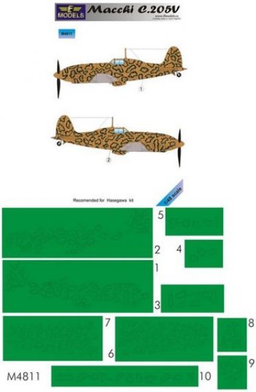 1/48 Mask Macchi C.205V (HAS)