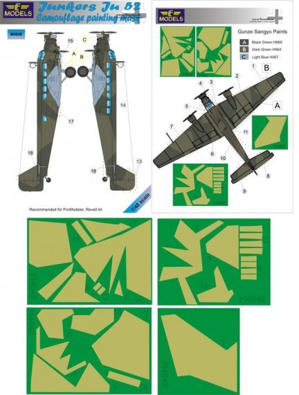 1/48 Mask Junkers Ju 52