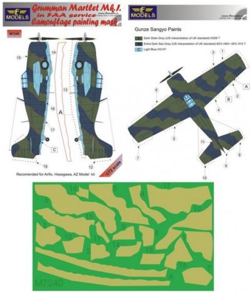 1/72 Grumman Martlet Mk.I FAA service