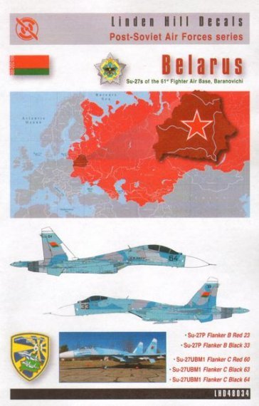 1/48 Belarusian Flankers (Su-27s of the 61st Fighter Air Base, B