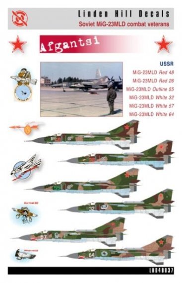 1/48  Afgantsi: Soviet VVS MiG-23MLDs in Afghanistan