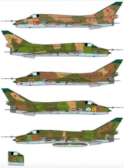 Linden Hill D�cals 1/72 Sukhoi Su-17 M3/4 Afghanistan