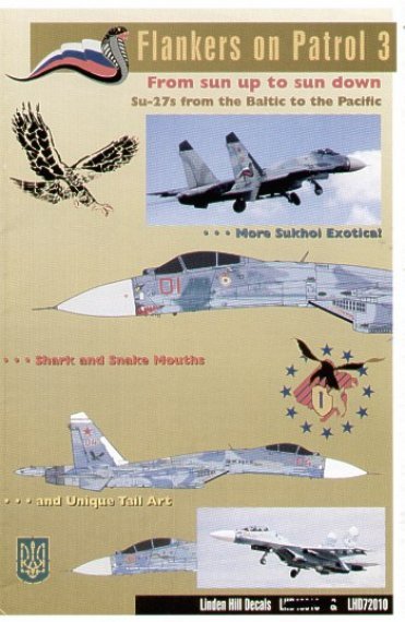 Linden Hill 1/72 Sukhoi Su-27 Flankers on Patrol Parte 3