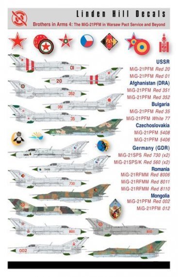 1/72 Mikoyan MiG-21PFM: Brothers in Arms 4