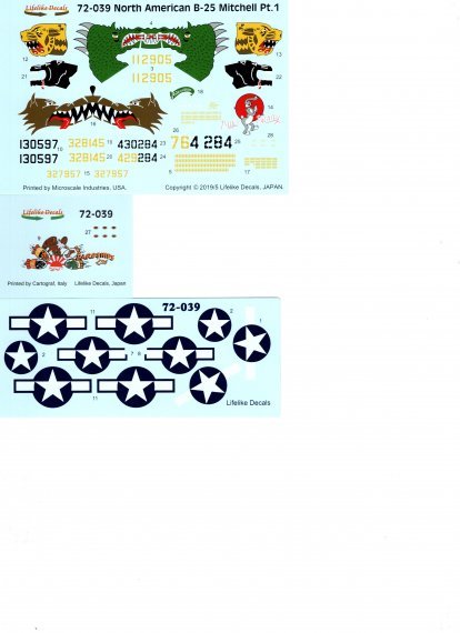 1/72 North-American B-25C/D Mitchell Part 1