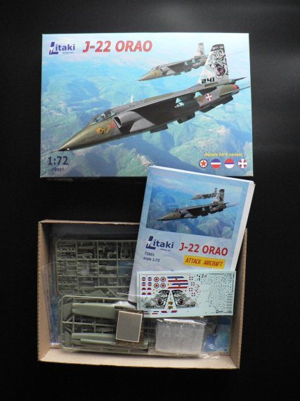 1/72 Soko J-22 Orao. Single-seat attack aircraft