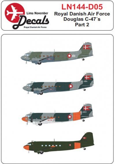 1/144 Rdaf Douglas C-47 part 2