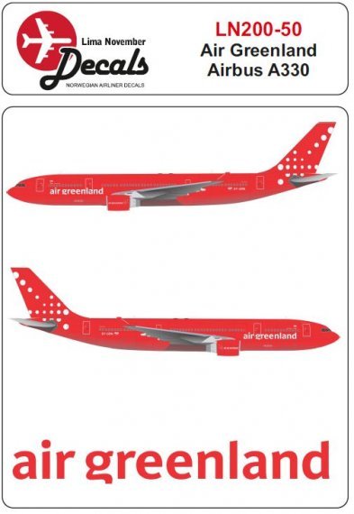 1/200 Air Greenland Airbus A330