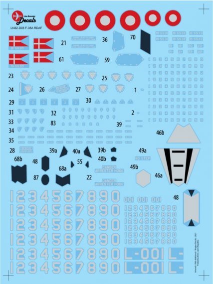 1/32 Lockheed-Martin F-35A Royal Danish Air Force