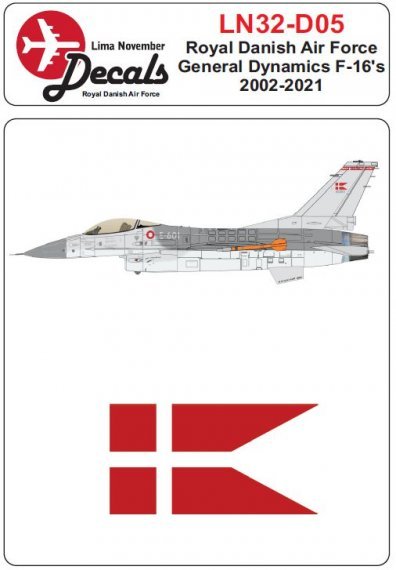 1/32 RDAF/Royal Danish Air Force General-Dynamics F-16 2002-21