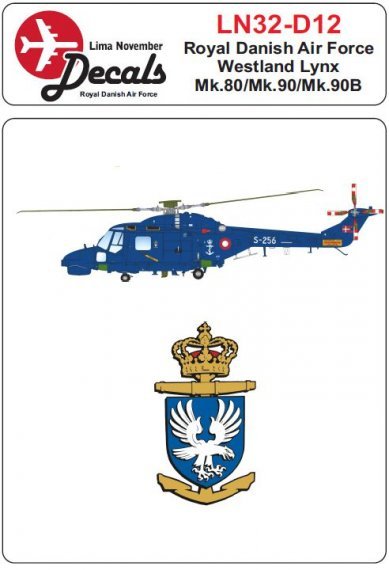 1/32 Rdaf Navy Lynx decals