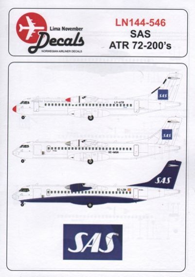 1/144 Scale ATR-72s Sas